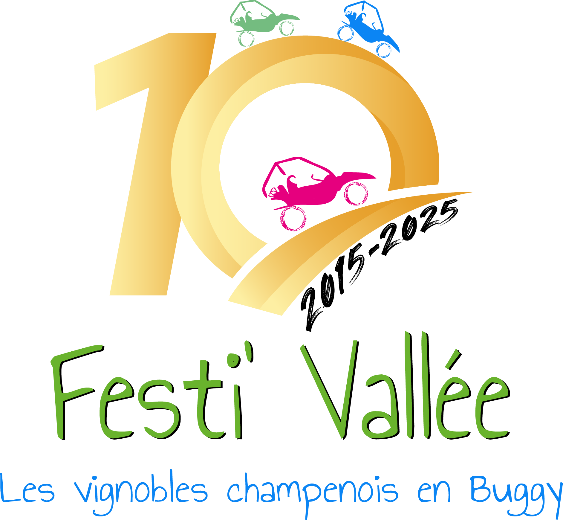 Logo 10 ans Festi'Vallée